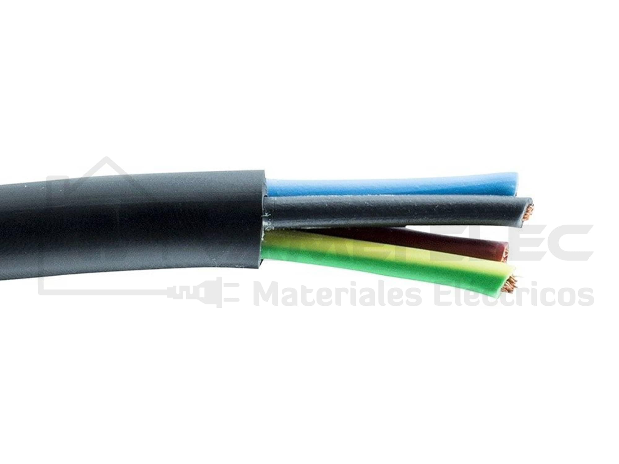 VAMEI Elec - Cables - Envainado redondo negro TPR